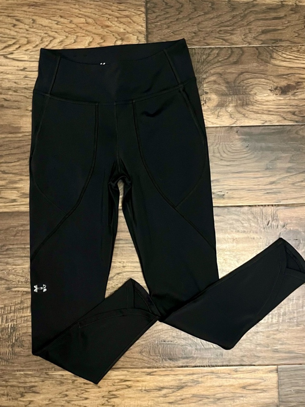 Under Armour Black HeatGear Fitted Leggings